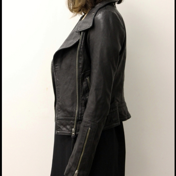 Mackage lambskin leather jacket - Picture 3 of 7